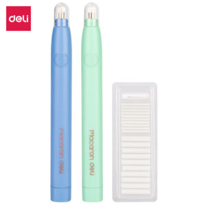 Kustukumm elektriline DELI assortii värvi + 20kustukummi