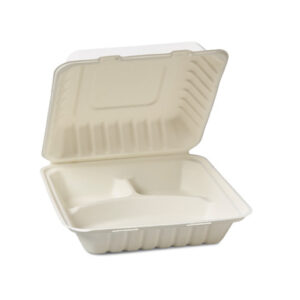 HUHTAMÄKI Suhkrur.toidukarp 1200ml 50tk (3osa.,biolag.komp.)