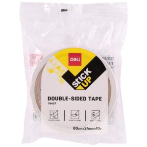 Kleeplint DELI kahepoolne 24mm x 9m