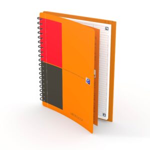 Spiraalplokk Oxford Meetingbook B5 /80L jooneline