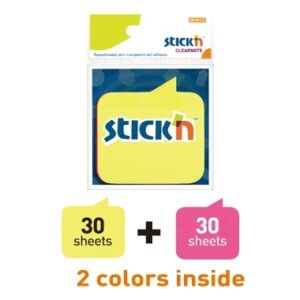 *Märkmepaber Stick´N 21138 2x30L 76x76mm mull blistris