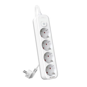 Pikendusjuhe 4osa/1.8m lülitiga, maandusega