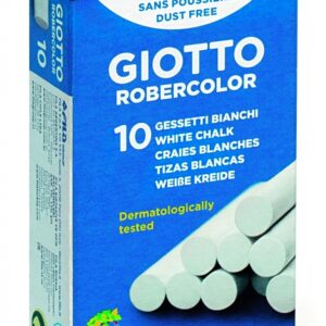 Kriit Fila Giotto Robercolor 10tk/pk valge, ümar