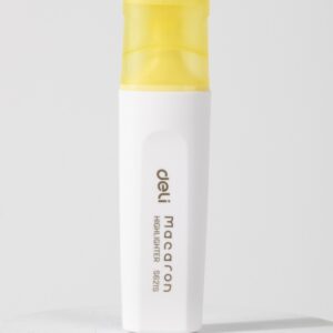 Tekstimarker DELI Macaron 1-5mm pastell kollane