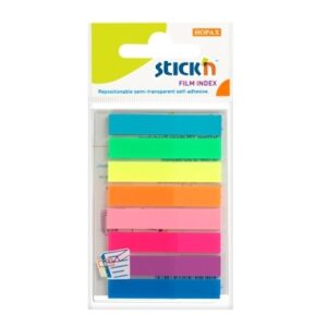 Järjehoidja StickN 21401 plastikust 8-värvi 45x8mm