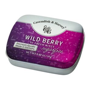 CAVENDISH&HARVEY Pastillid Wild berry & Mint 14g(50tk)