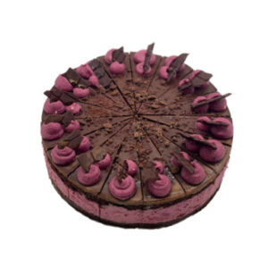 MY CAKE Mustika šokolaaditort 2,42kg 16 viilu (külm.)