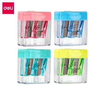 Pliiatsiteritaja DELI 0576 2-ava, konteineriga