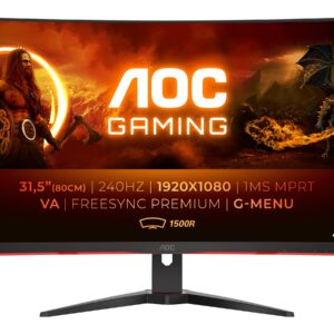 Mängumonitor AOC C32G2ZE 240Hz kumer