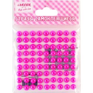 *Pärlid deVENTE plastik 4mm 80tk/pk roosa
