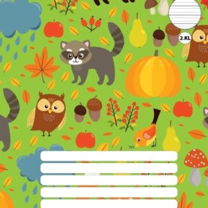 Vihik College 165x205/12l 80g pildiga, 4mm joon/abijoon, 2 klass