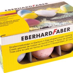 Asfaldikriit EberhardFaber 6tk/pk muna värviline