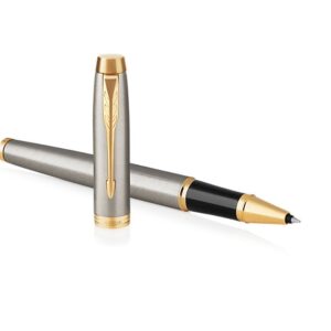 Tindipliiats Parker IM Brushed Metal GT Fine Black