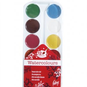 Vesivärvid College 12-värvi