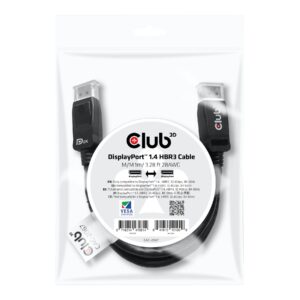 DisplayPort kaabel Club 3D DP14 HBR3 8K60Hz
