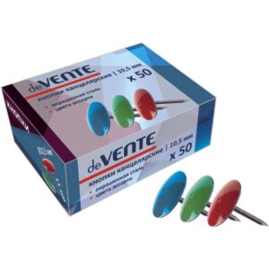 Knopkad deVENTE 10.5mm 50tk/pk, värvilised
