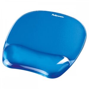 Hiirematt Fellowes Crystal Blue Gel Randmetoega