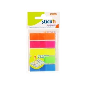 Järjehoidja StickN 26070 indeksid 45x12,5 mm 5x20L värvilised blistris