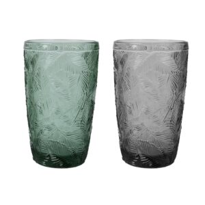 Joogiklaas LEAF 350ml kõrge, mix