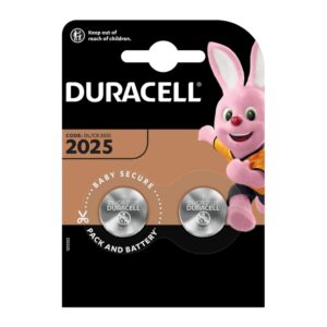 Patarei Duracell CR2025 liitium 2tk/pk