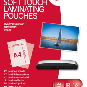 Lamineerimiskile College A4 (216x303mm) 80mic/100L, siidimatt