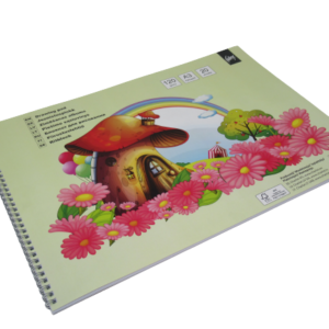 Joonistusplokk College A3/20l, kammspiraal lühemal küljel, 120g/m2