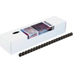 *Köitespiraal deVENTE 12mm, plastik, must