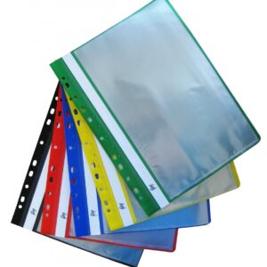 *Kiirköitja College A4 läbipaistva esikaanega, köidetav, 10 kiletaskut, tumesinine