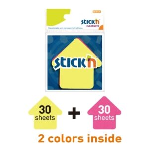 *Märkmepaber StickN 21136 2x30L 76x76mm nool blistris