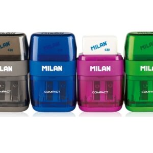 Pliiatsiteritaja+kustukumm Milan Compact