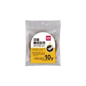 Kleeplint DELI kahepoolne 9mm x 9m