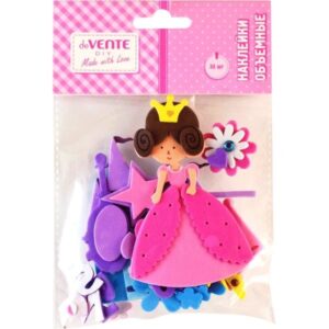 *Kleeppildid deVENTE 3D Princess foamiinist