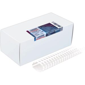 *Köitespiraal deVENTE 19mm, plastik, valge