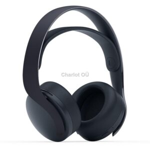 Sony PULSE 3D PS5, must - Mänguri juhtmevaba peakomplekt 711719833994