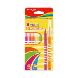 Viltpliiatsid Keyroad 8-värvi, neoon