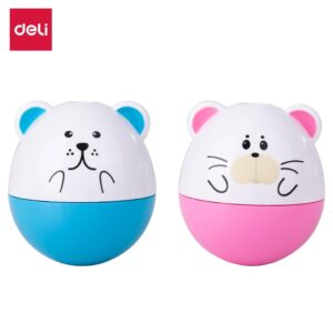 Pliiatsiteritaja DELI karu 1-ava, konteineriga