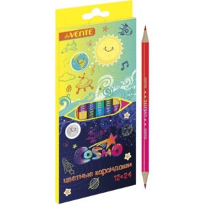 *Värvipliiatsid deVENTE Twins 24-värvi kahevärvilised