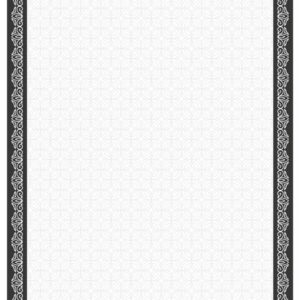 Diplomi põhjad College kartong A4/25, 170g/m2, must raam