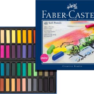 Pastellkriidid Faber-Castell Mini Creative Studio 48-värvi
