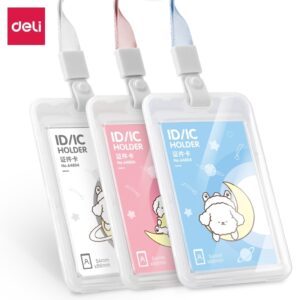 Kaardihoidja DELI 54x86mm kaelapael valge