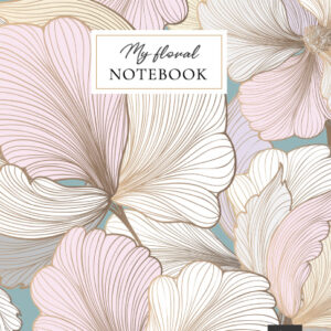 Spiraalplokk College Floral (Vibe) 96L/täpiline, kammspiraal