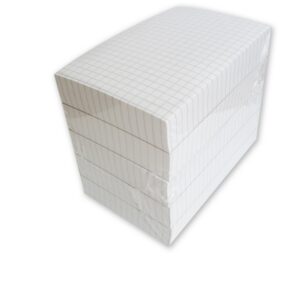 Märkmeplokk 80x120mm 250L 5x5 ruut liimkinnitus