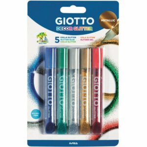 Glitterliim Fila Giotto Metallic 5-värvi (10,5ml)