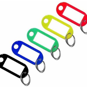 Võtmelipik rõngaga Attomex, erivärvid 1-tk