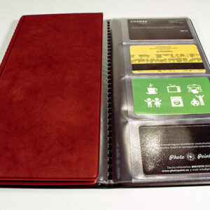 Visiitkaardimapp Prolexplast 096 veinipunane soft