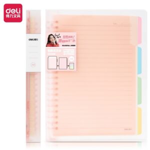 Spiraalkaustik DELI A5/60L assortii