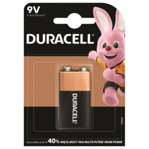 Patarei Duracell Basic MN1604 9V/6LR61 patarei (corona)
