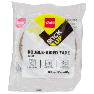 Kleeplint DELI kahepoolne 12mm x 9m