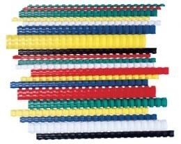 *Köitespiraal Forpus 6mm, plastik, punane 1tk