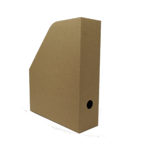 Dokumendisahtel College vertikaalne A4 80mm, kartong, pruun